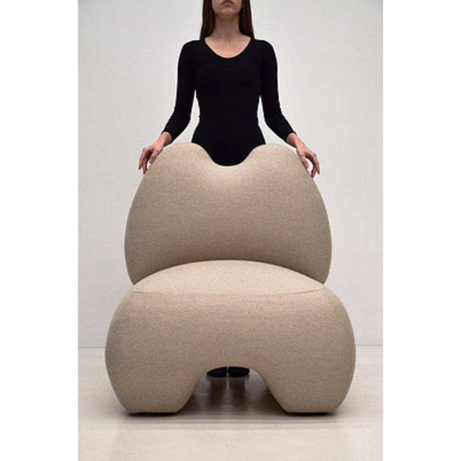 Textile Contemporary Armchair by Faina