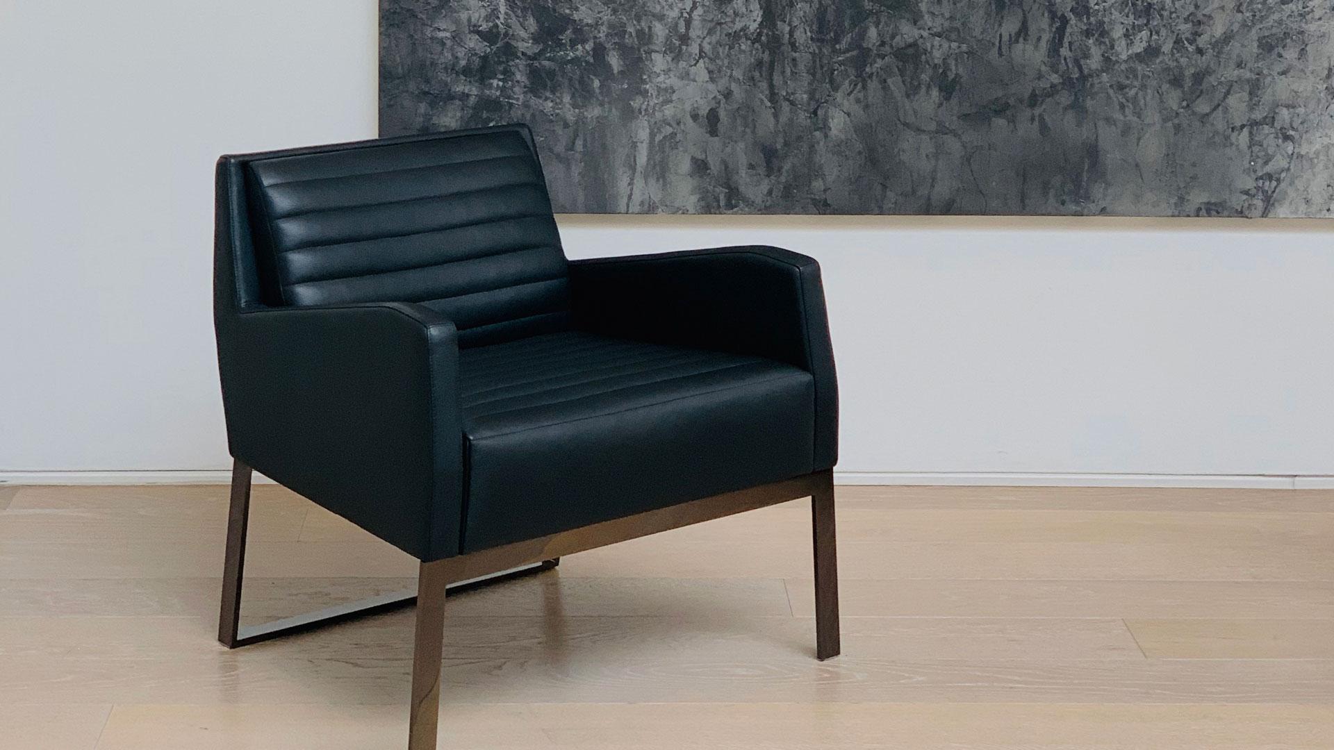 Contemporary Armchair Chair 'Fleet Street' by Man of Parts, Dedar, Karakorum In New Condition For Sale In Paris, FR