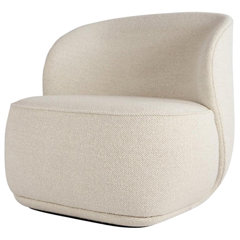 Contemporary Armchair 'La Pipe Lounge' with Standard Fabric
