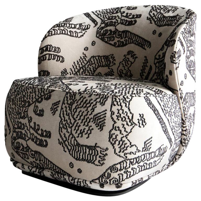 Poltrona contemporanea 'La Pipe Lounge', Tiger Mountain, 'Fisso'