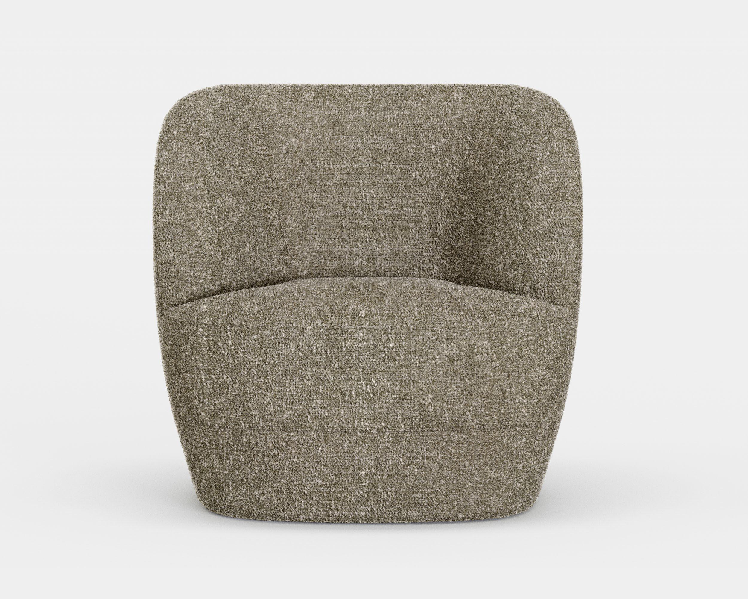 Fabric Contemporary Armchair 'Lombard Street' by Man of Parts, Sahco Safire 007 For Sale