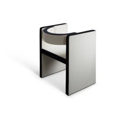 Contemporary Armchair 'Novel' with Kvadrat x Raf Simons Fabric