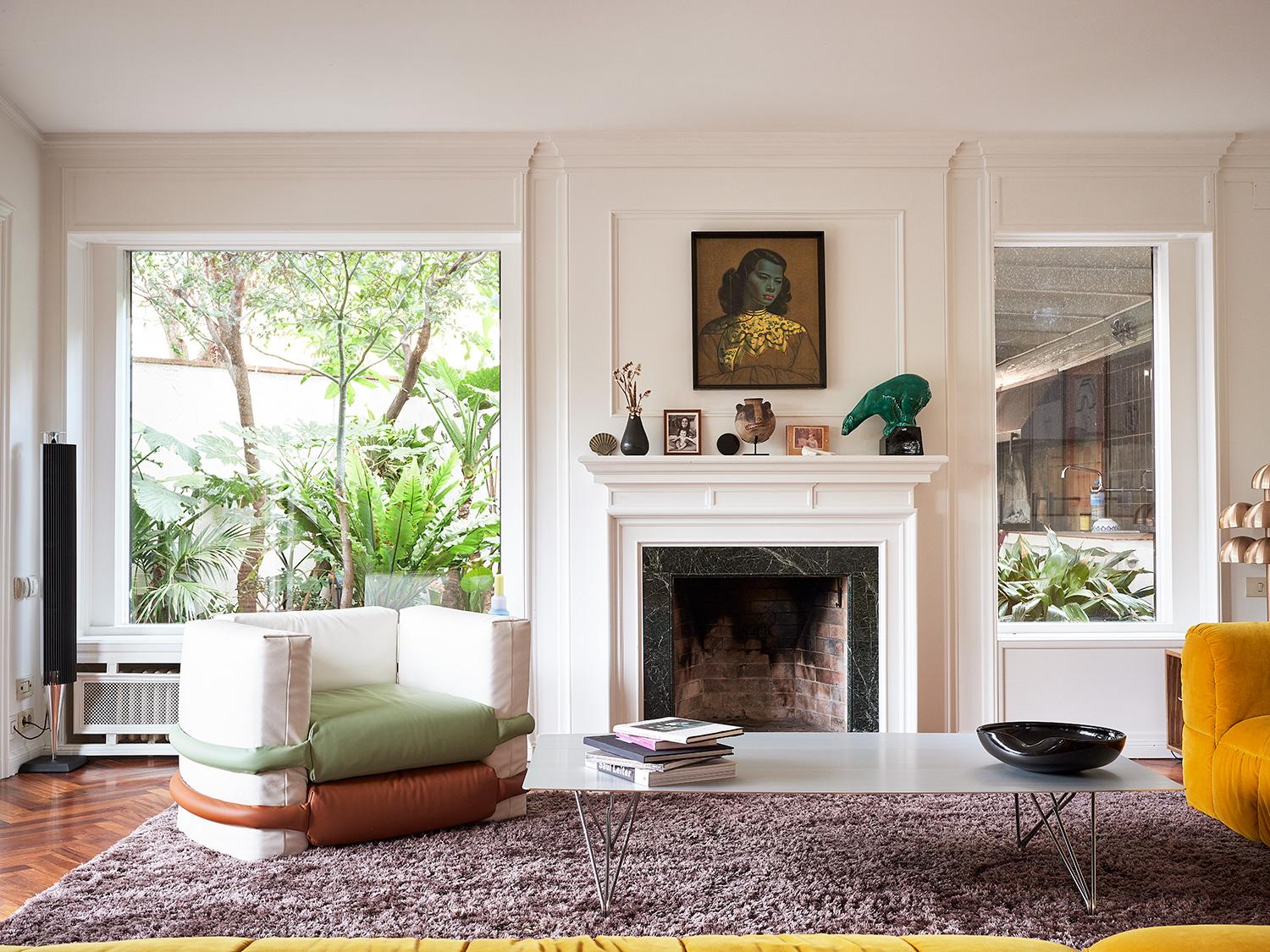 Contemporary Armchair 'Pillow' by Muller van Severen, Green Leather In New Condition For Sale In Paris, IDF