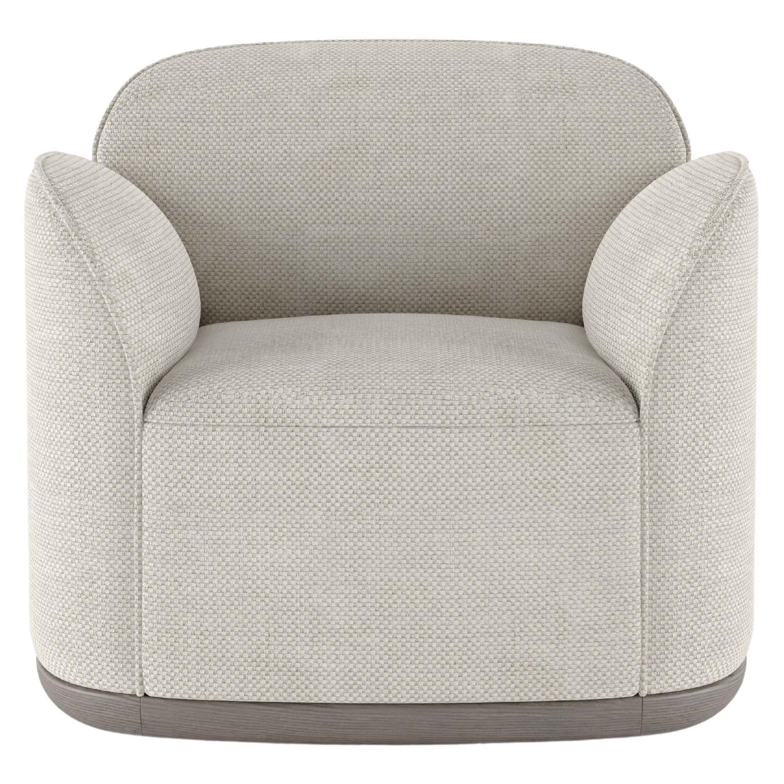 Sillón contemporáneo 'Unio' de Poiat, Tela Fox 02 de Larsen