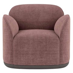 Contemporary Sessel 'Unio' von Poiat, Pergamena 017 Stoff von Dedar