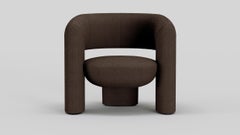 Contemporary Armchair 'Via del Corso' by Man of Parts, Rohi Opera, Rosewood