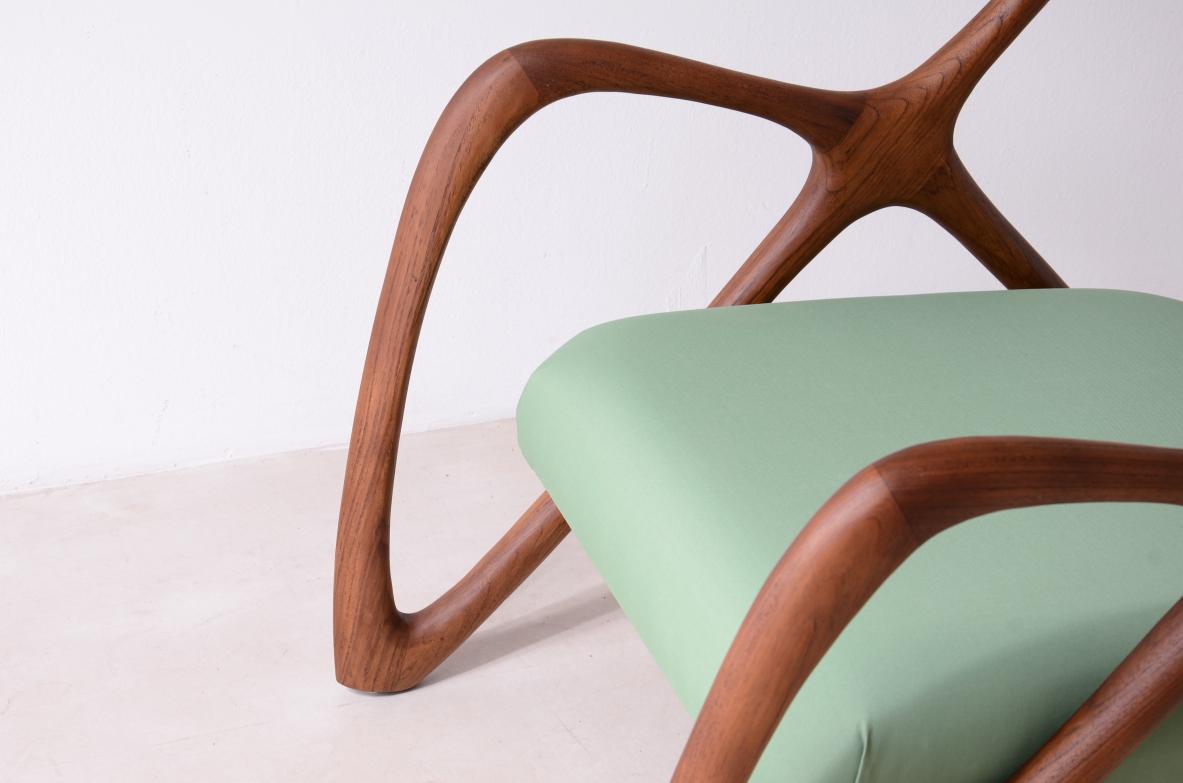 Sillón contemporáneo con formas antropomórficas Italiano en venta