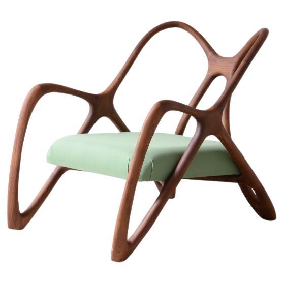 Sillón contemporáneo con formas antropomórficas en venta