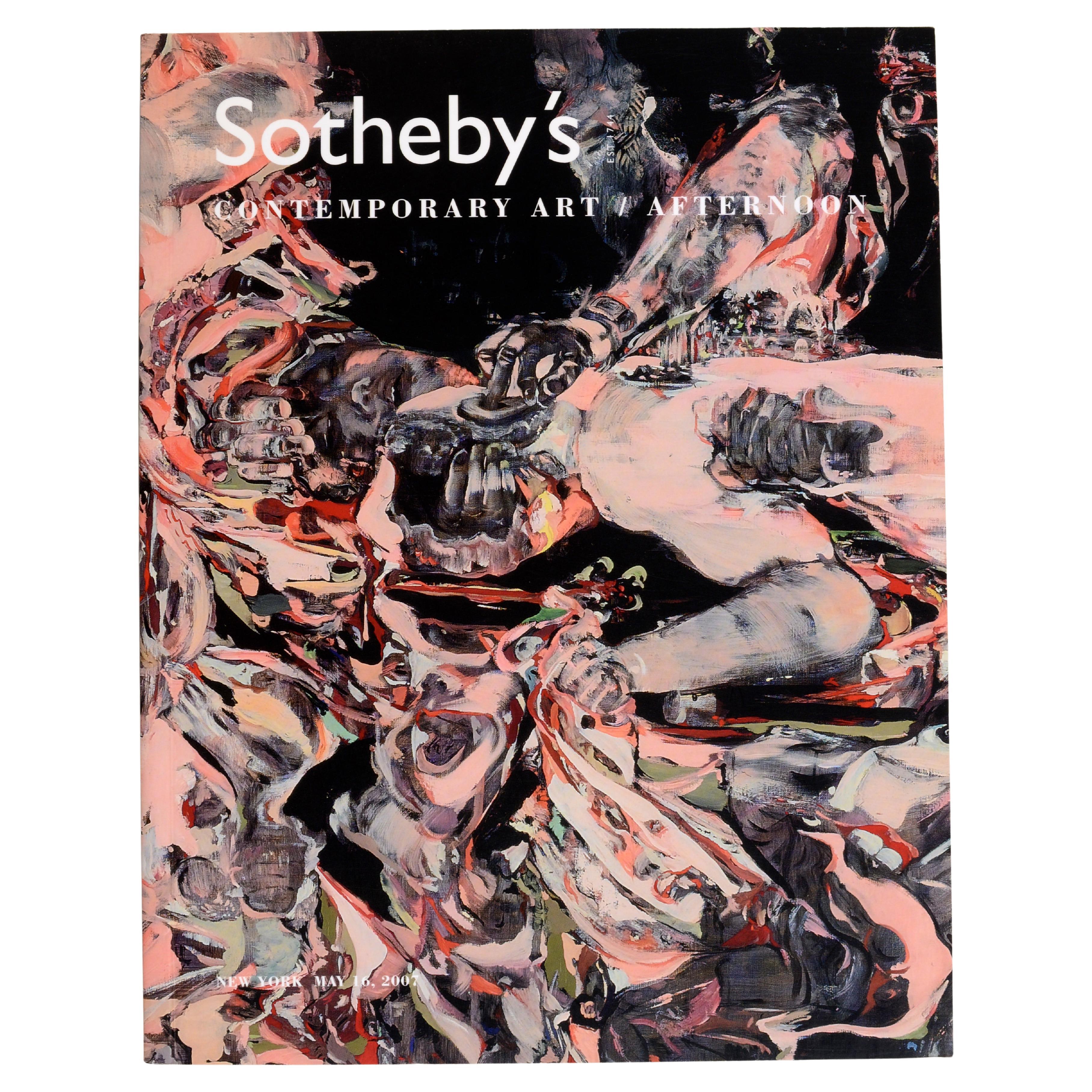 Contemporary Art Afternoon May 16, 2007 Sotheby's, 1st Ed