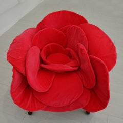 Contemporary Art Armchair - Petit Fleur by Carla Tolomeo
