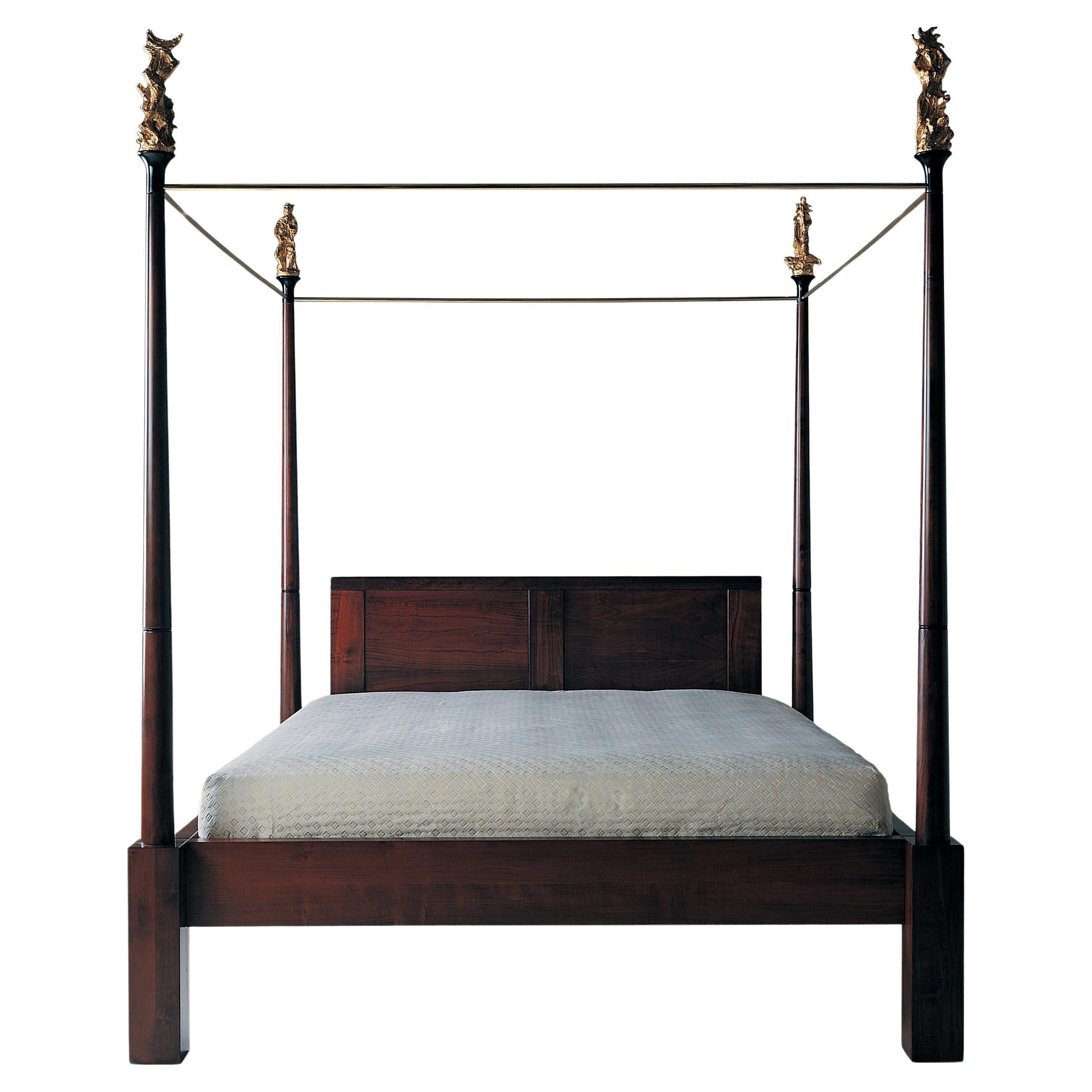 Contemporary Art Bed - Antiquam by Adolfo Natalini For Sale