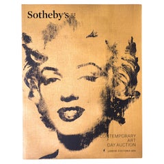 Zeitgenössische Kunst Katalog Buch Sotheby's London 2016