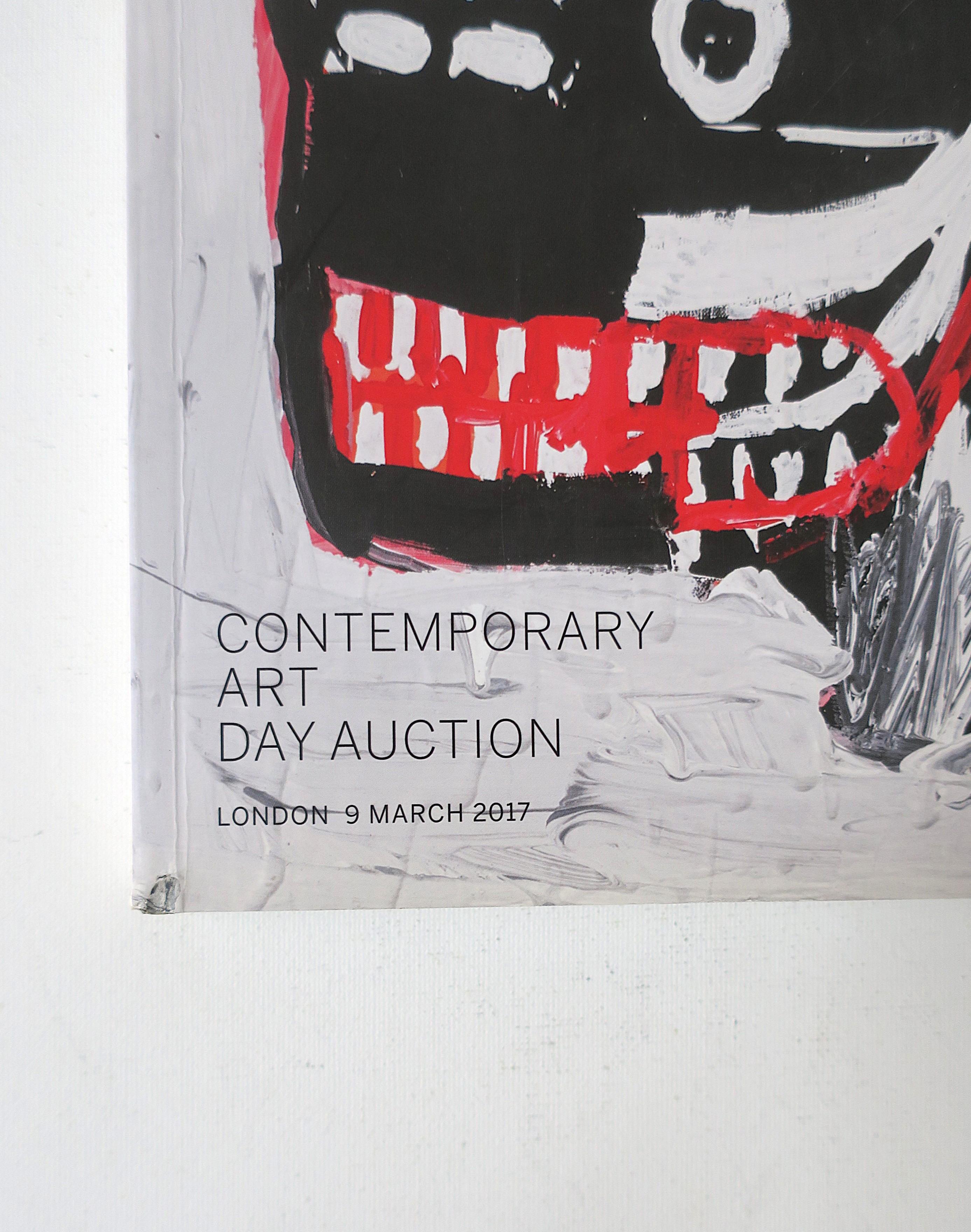 Inglese Libro catalogo arte contemporanea Sotheby's Londra 2017 in vendita
