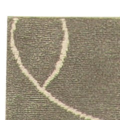 Contemporary Handwoven Wool Runner by Doris Leslie Blau