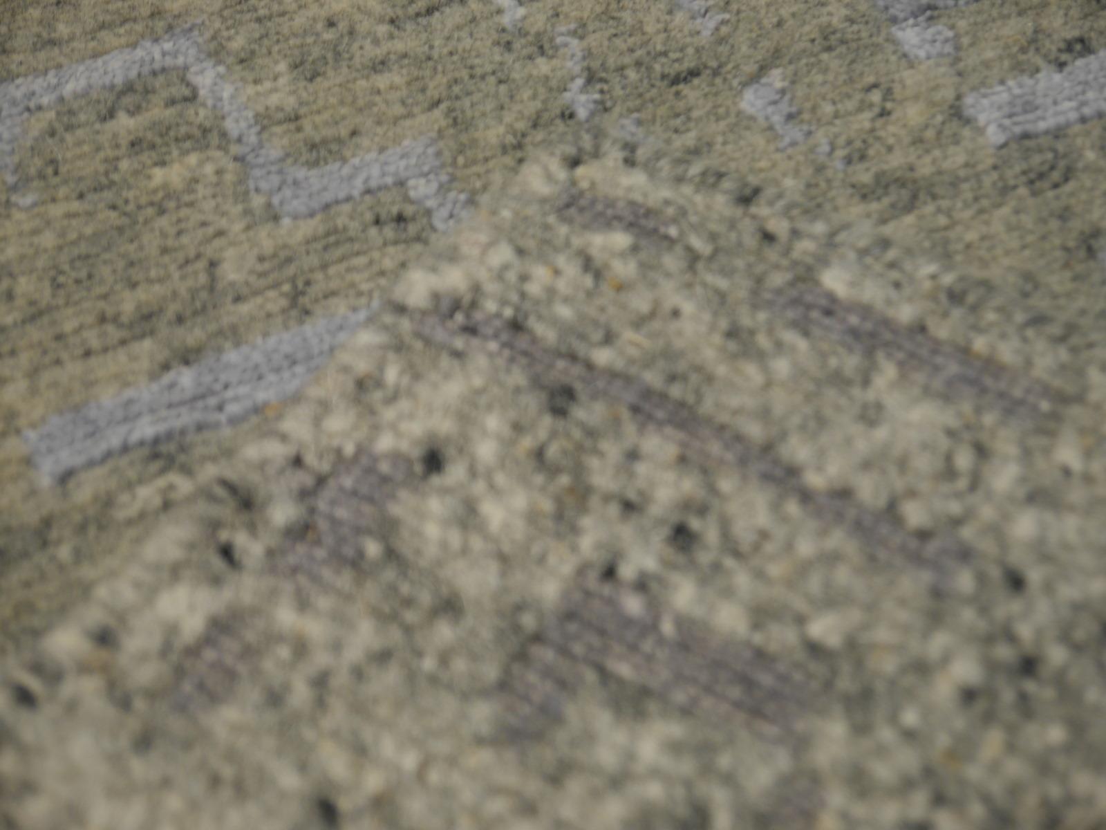 Zeitgenssischer, handgeknpfter Art-Dco-Teppich aus Wolle und Seide aus der Djoharian-Kollektion im Angebot 5