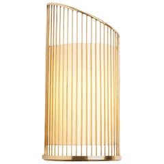 Contemporary Art Deco Inspired Spider Wall Sconce Lamp Polished Brass