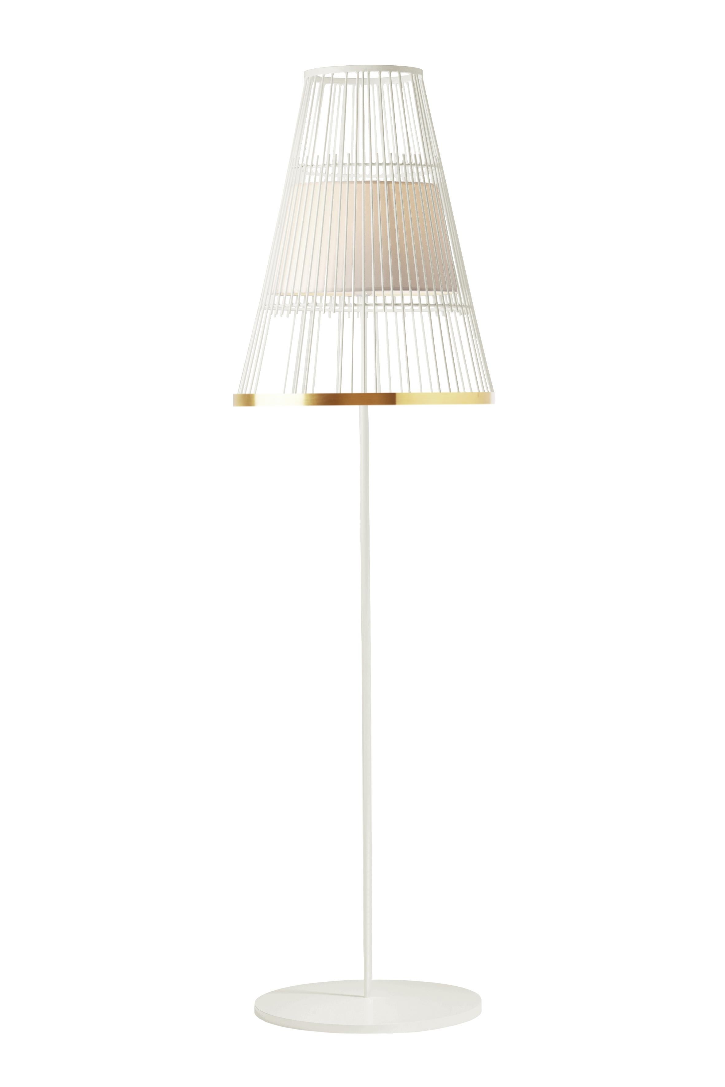Up&Up contemporain d'inspiration Art Déco Jaune poudré, laiton poli Neuf - En vente à Lisbon, PT