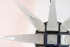 Contemporary  Art Deco Star Chandelier After C.J. Weisnstein  Custom2009