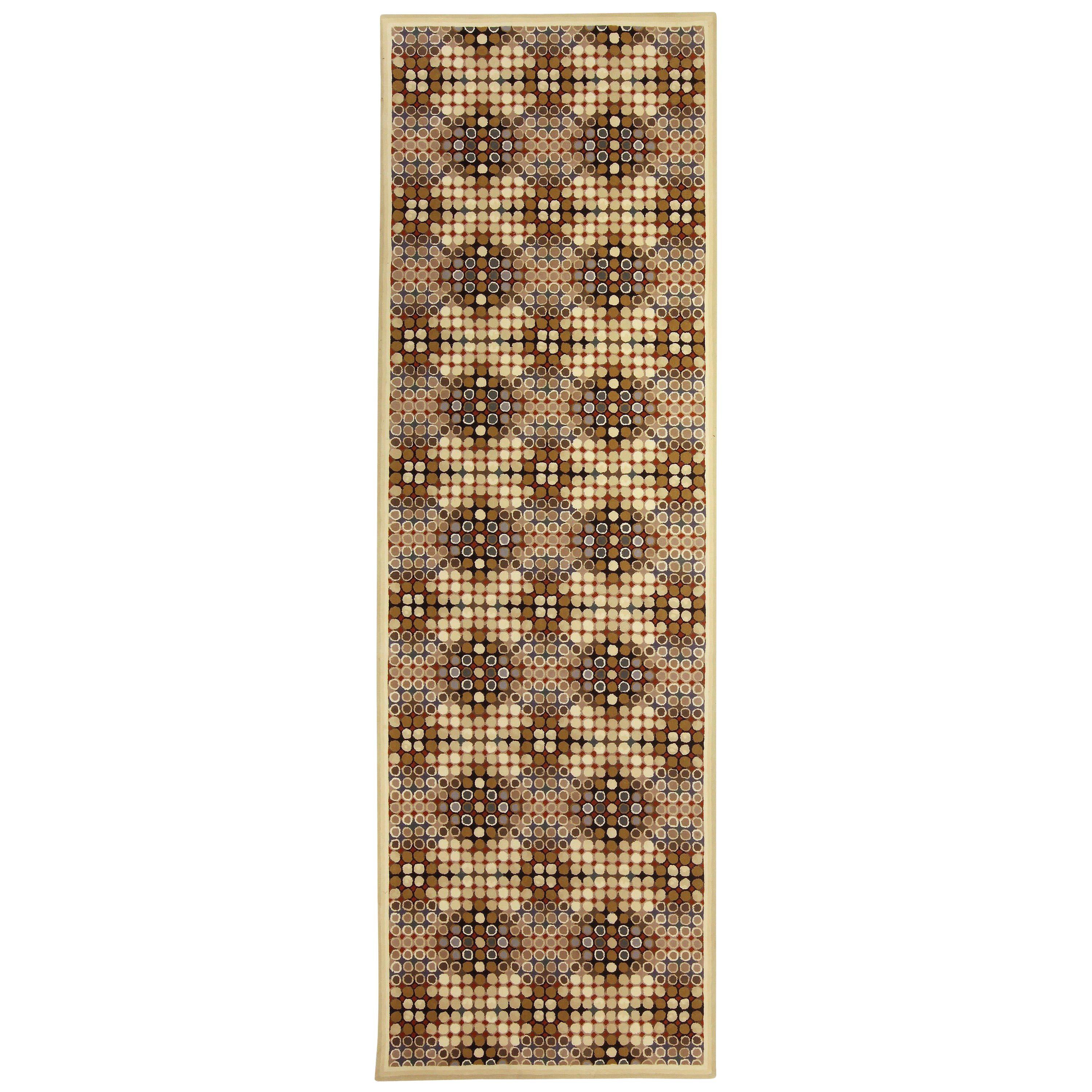 Contemporary Art Deco Inspired Runner by Doris Leslie Blau For Sale at ...