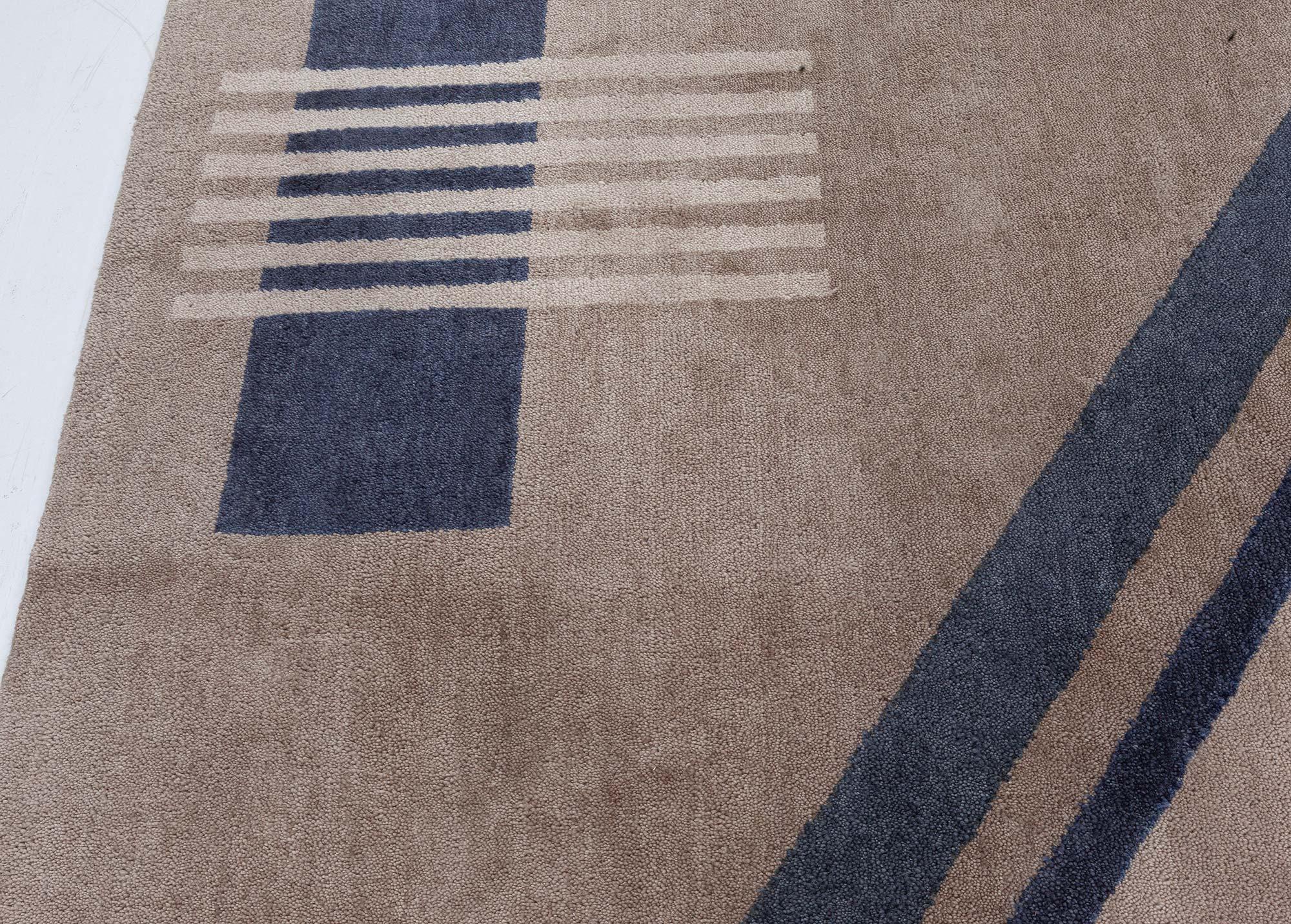 Asiatique Rug Art Deco Contemporary par Doris Leslie Blau en vente