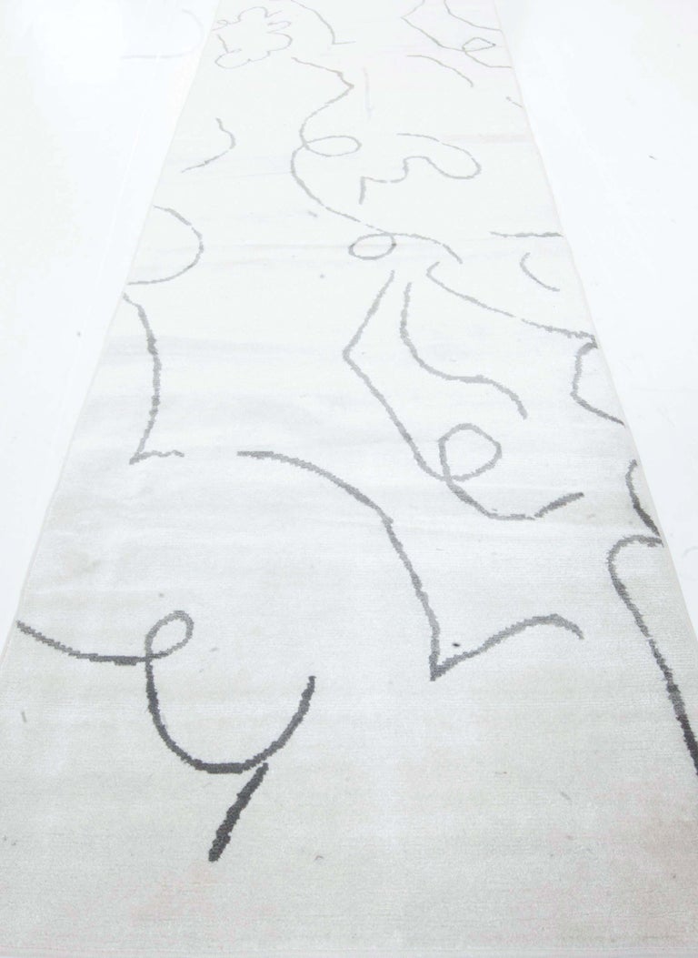 Contemporary Art Deco Style Runner by Doris Leslie Blau For Sale at 1stDibs