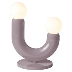Contemporary Art Deco Table Lamp Play II in Lilac by UTU