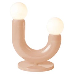 Contemporary Art Deco Table Lamp Play II in Nude by UTU