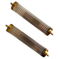 Wall Wall&Deco" contemporaine en laiton et verre par Spinzi, fabriquée en Italie