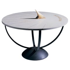 Contemporary Art Dining Table - Inti Huatana by Fabrizio Corneli