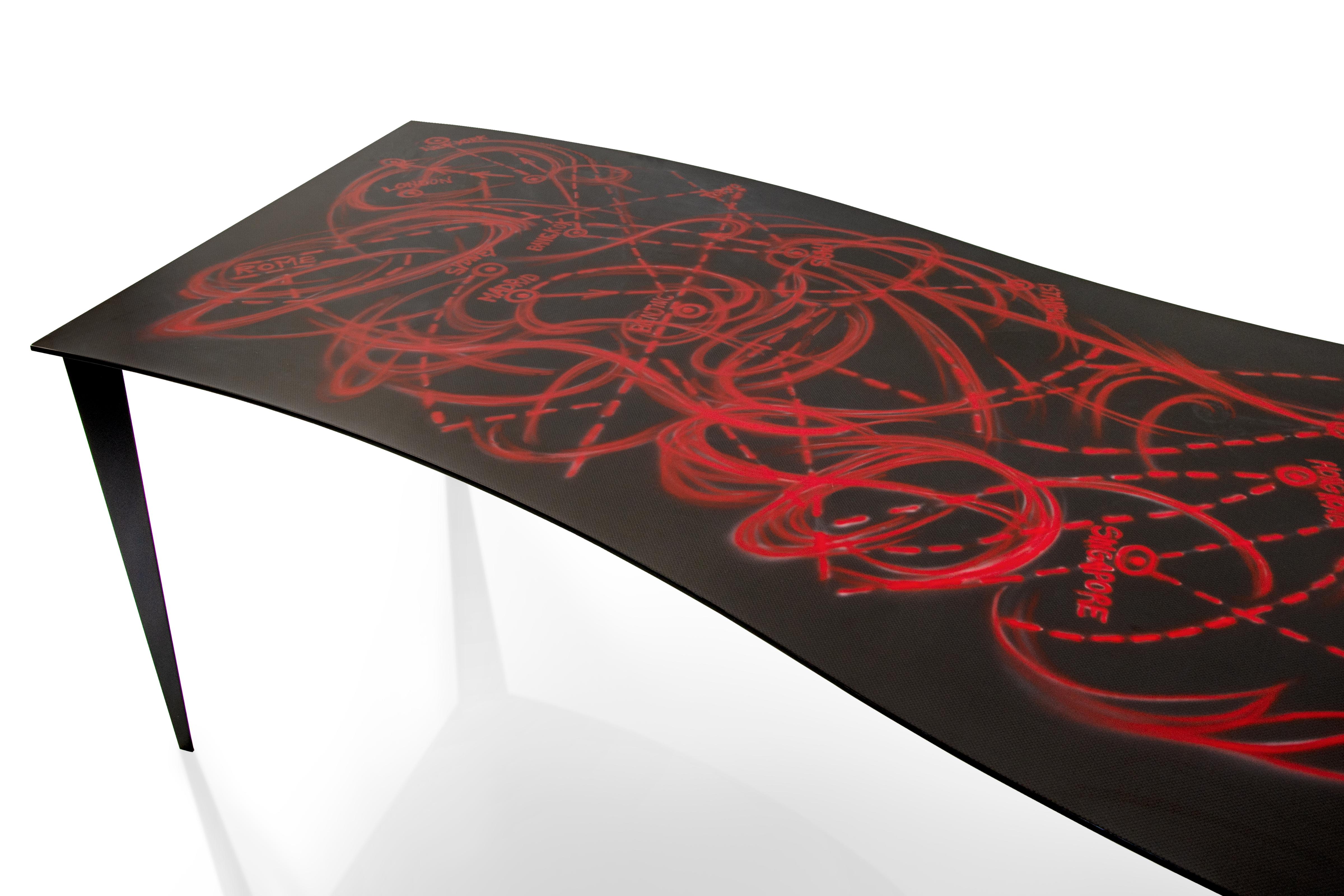 Other Contemporary Art Dining Table - Senza Titolo by Sandro Chia For Sale
