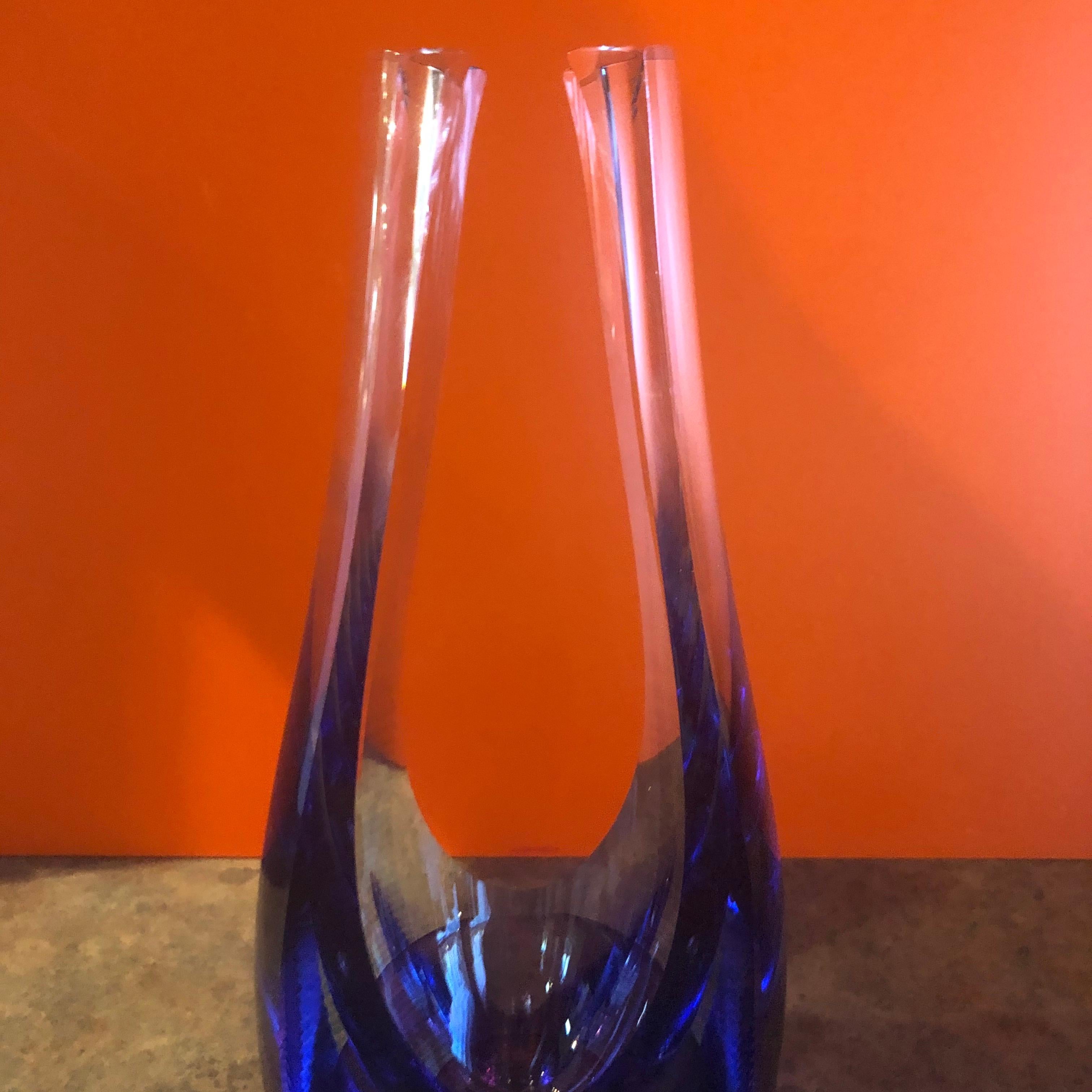 Vase/sculpture en verre d'art contemporain de Kit Karbler & Michael David en vente 3