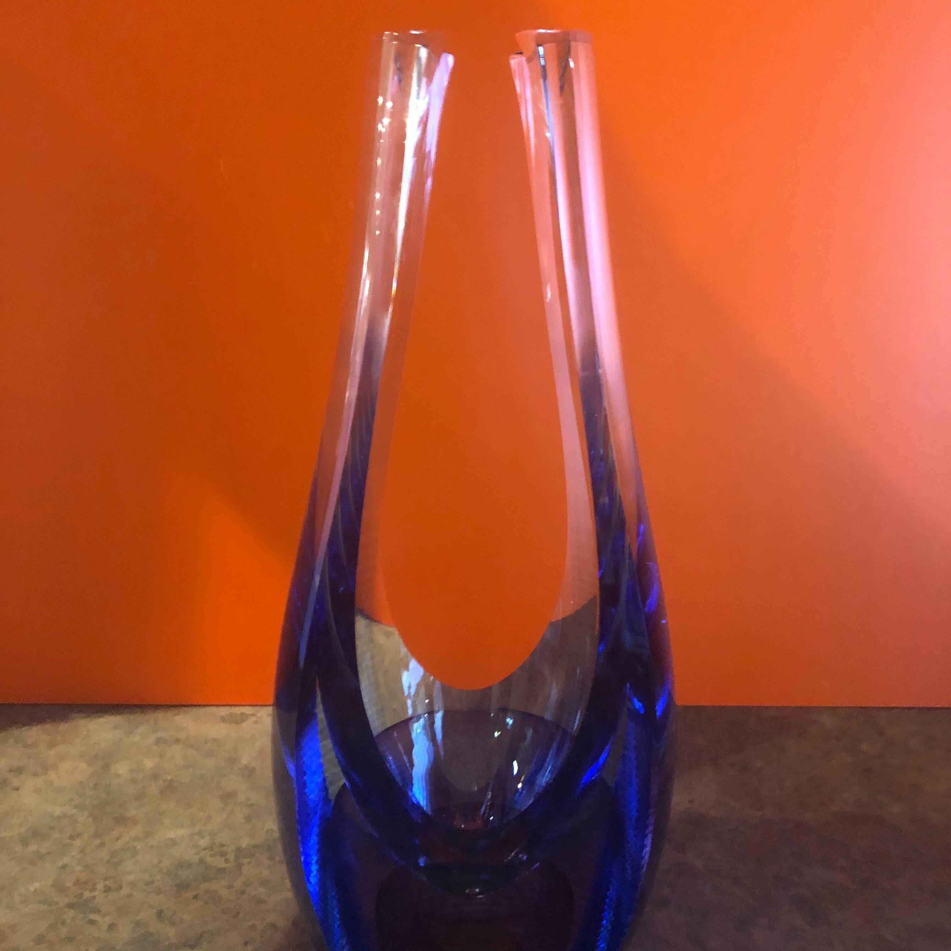 Vase/sculpture en verre d'art contemporain de Kit Karbler & Michael David en vente 4