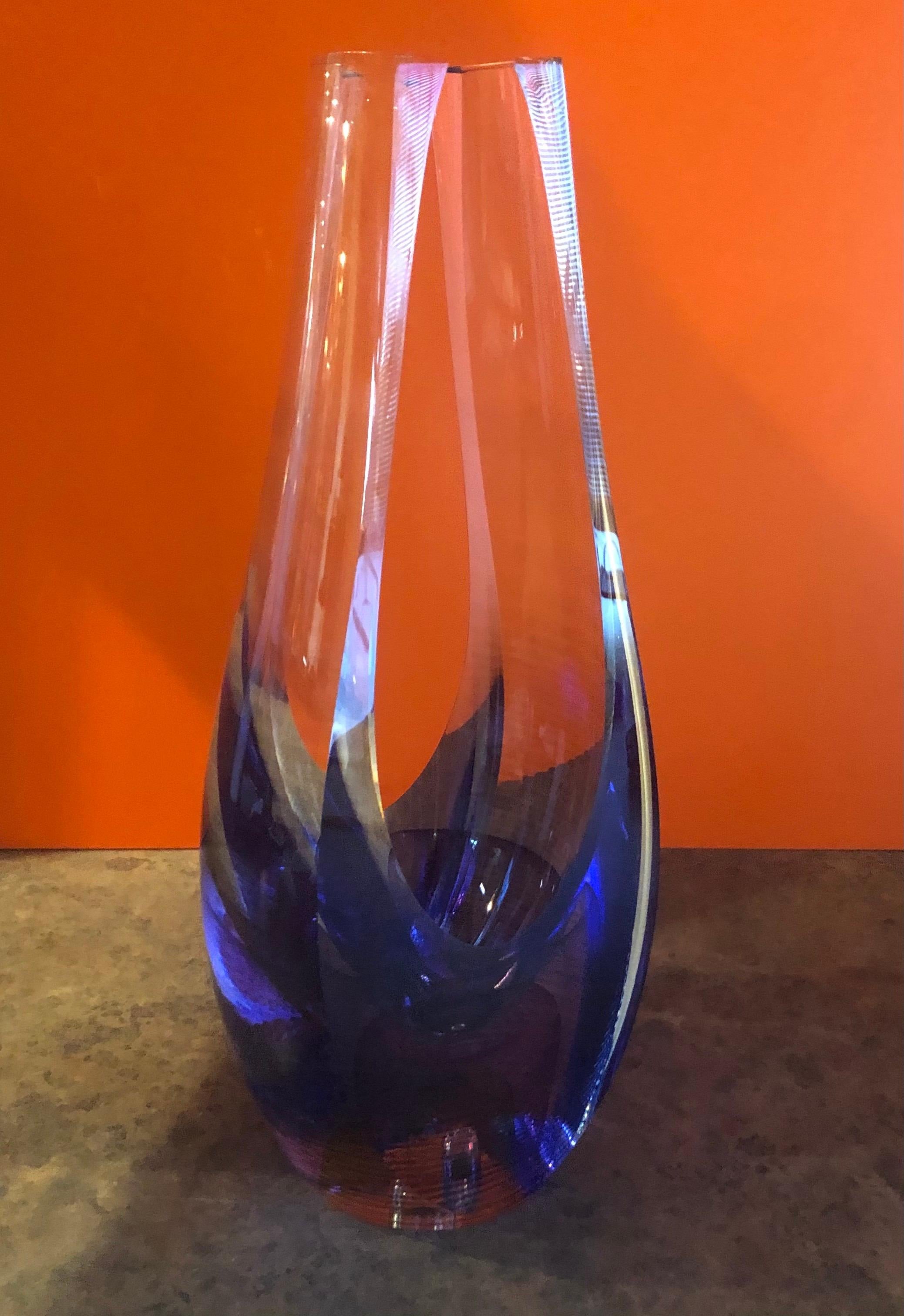 Vase/sculpture en verre d'art contemporain de Kit Karbler & Michael David en vente 2