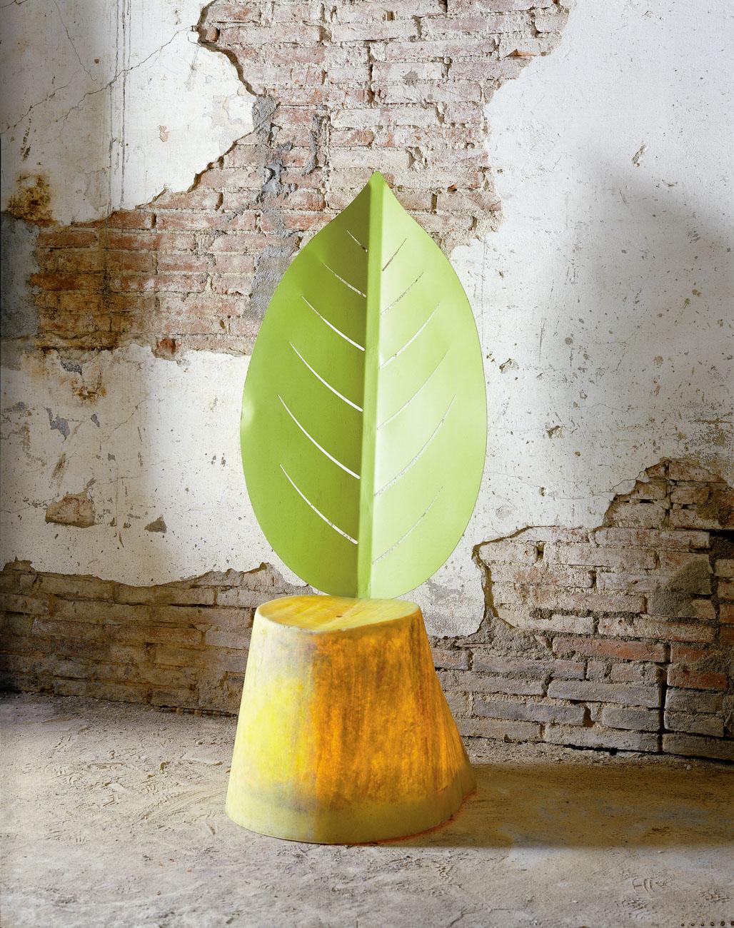Post-Modern Contemporary Art Luminescent Seat - Germoglio by Sergio Cammilli For Sale
