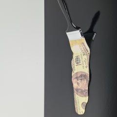 Contemporary Art "Picture Dollars Xl", All Pieces Numbered, Handmade in Italy