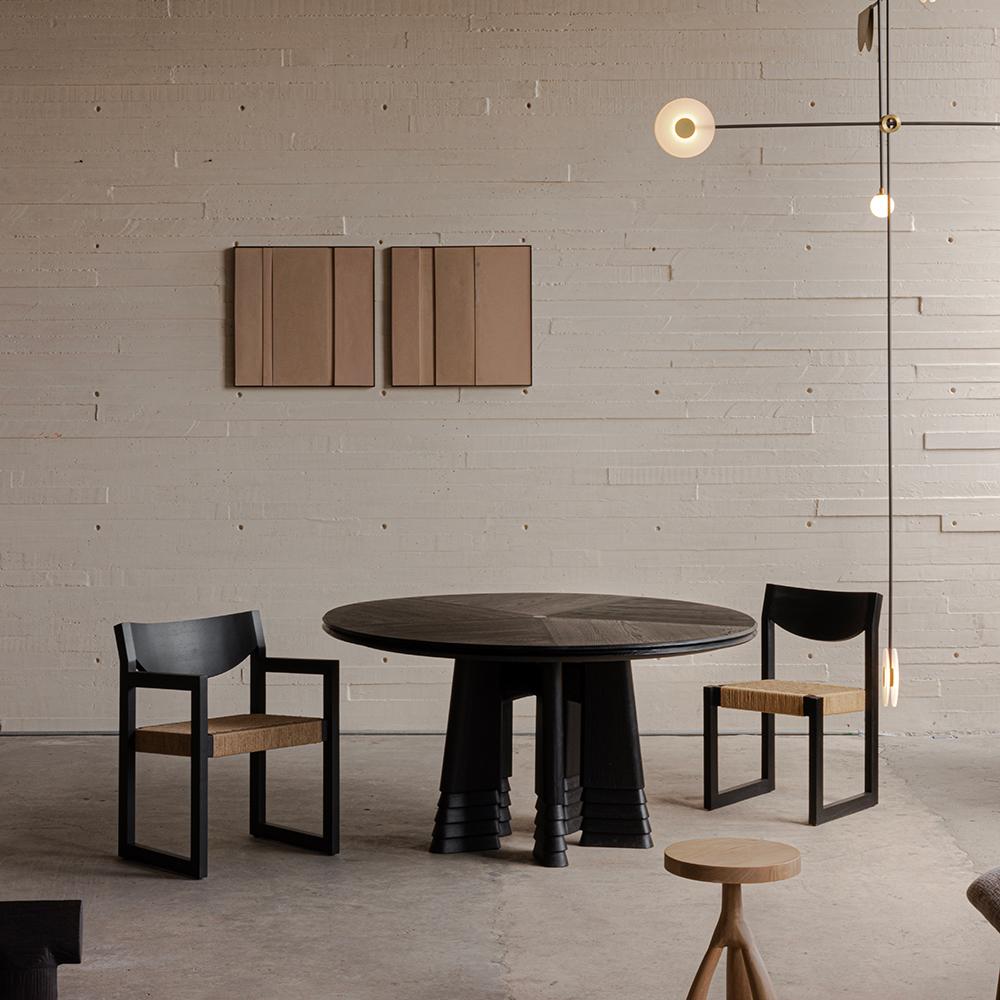 Moderne Pièce d'art contemporain CR/04 - Finition Chukum en vente