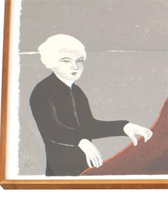 Contemporary Mozart Volcano Piano Art Print, Limited Edition Framed