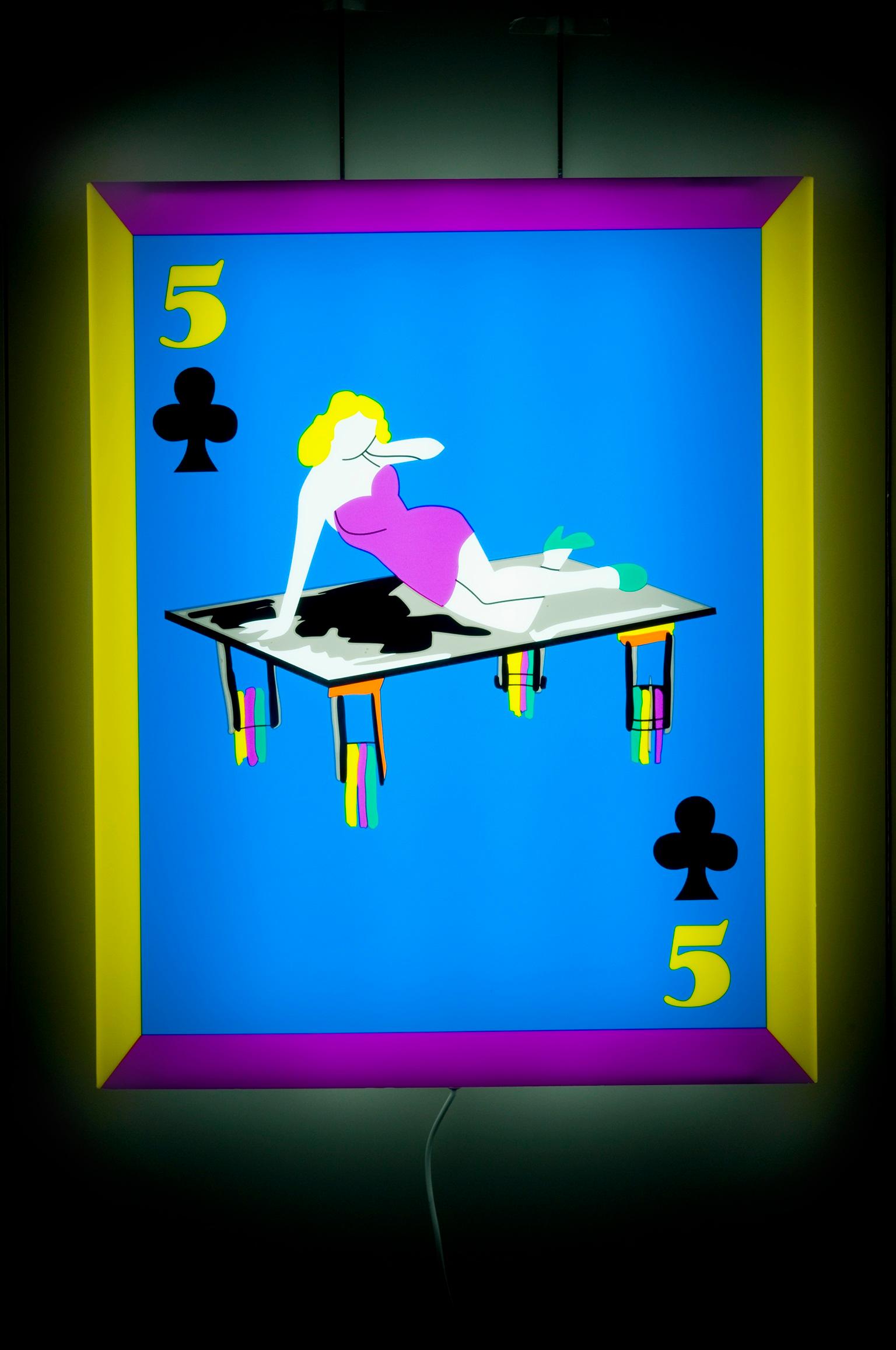 Edition de 7 pièces uniques plus 2 PA, faisant partie de la collection spéciale de 10 sujets différents de cartes à jouer.
