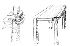 Mesa de Comedor Rectangular Arte Contemporáneo - Mantenuto de Adolfo Natalini