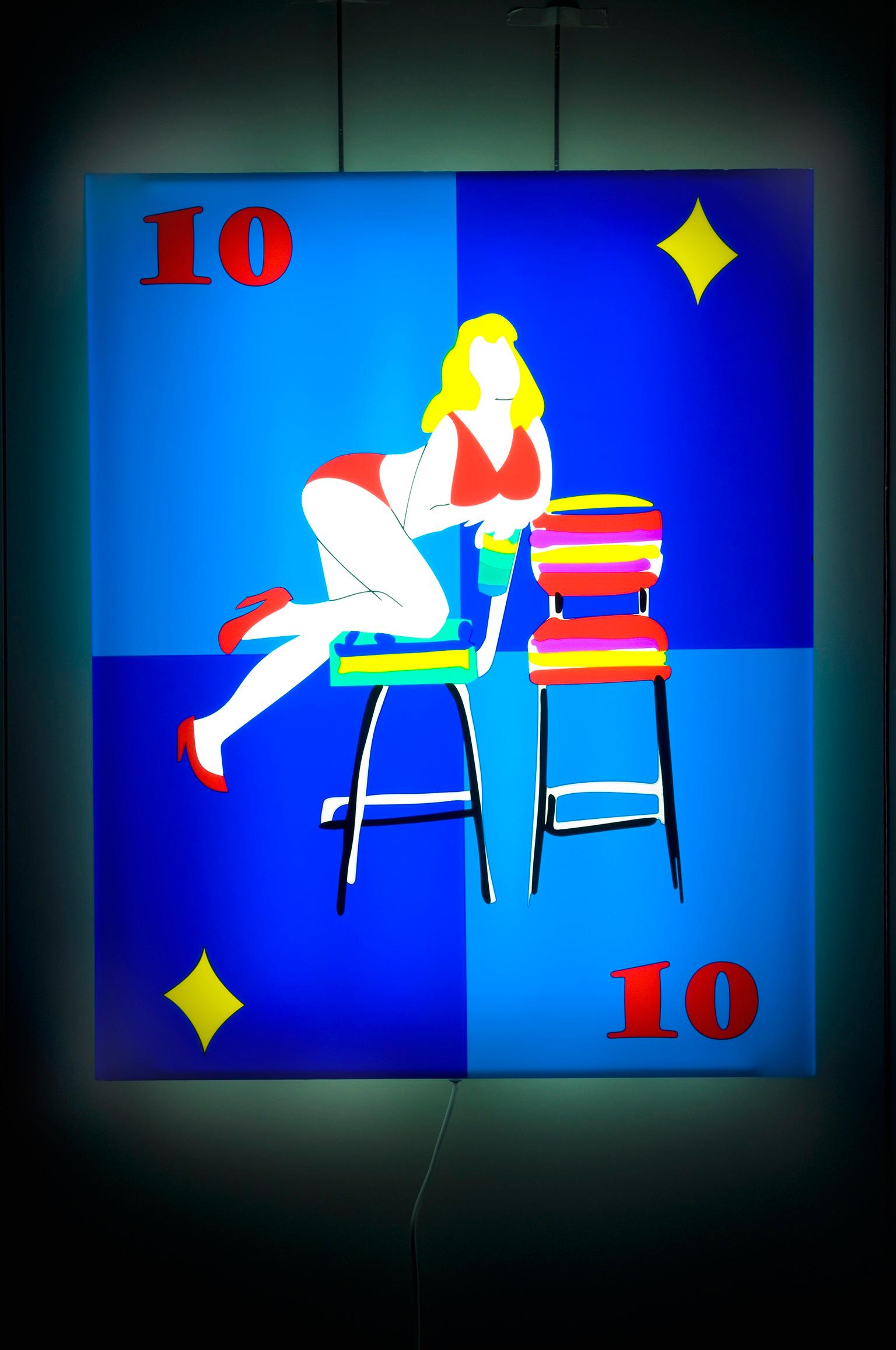 Edition de 7 pièces uniques plus 2 PA, faisant partie de la collection spéciale de 10 sujets différents de cartes à jouer.
