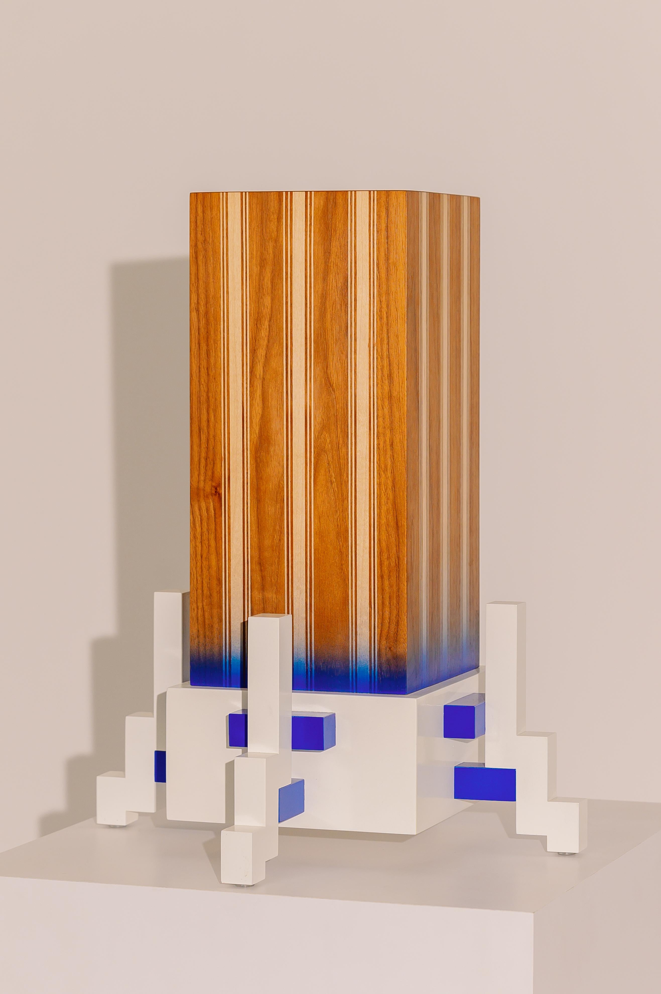 Marqueterie Artista Contemporaneo - NJ Rosetti - Vessel in vendita