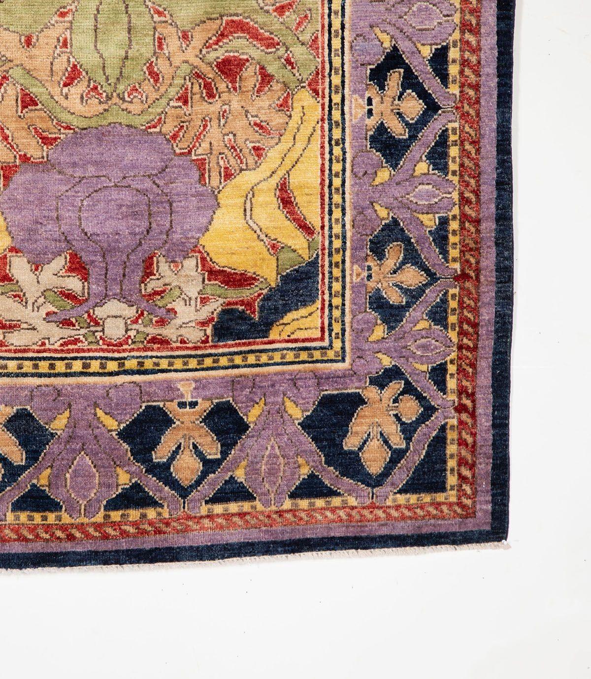 Lana Tappeto di design contemporaneo Arts and Crafts in vendita