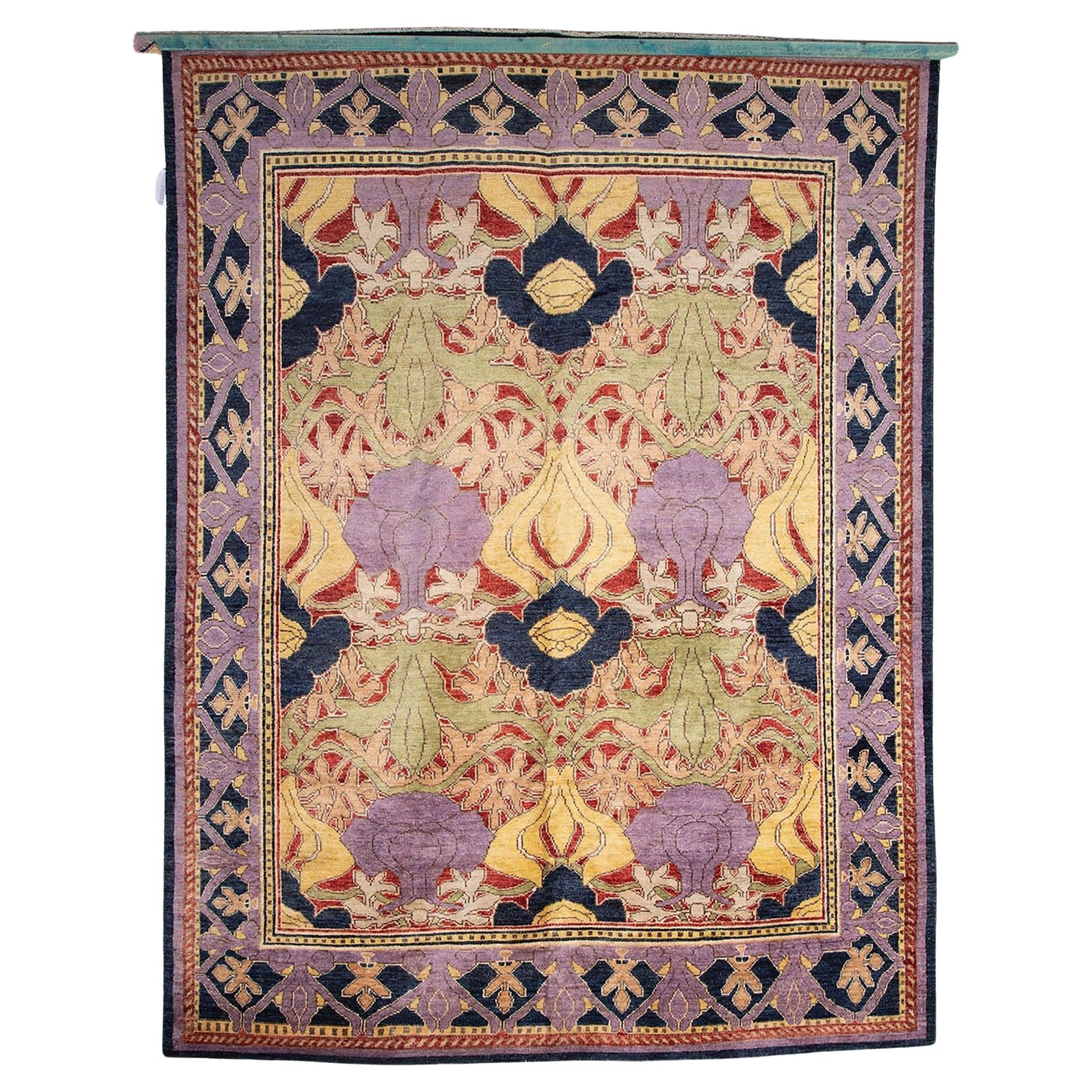 Contemporary Arts and Crafts Design Carpet