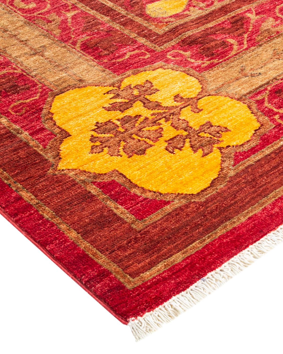 With understated palettes and allover designs, the rugs in the Mogul Collection will bring timeless sophistication to any room. Influenced by a spectrum of Turkish, Indian, and Persian designs, the artisans who handweave these wool rugs imbue