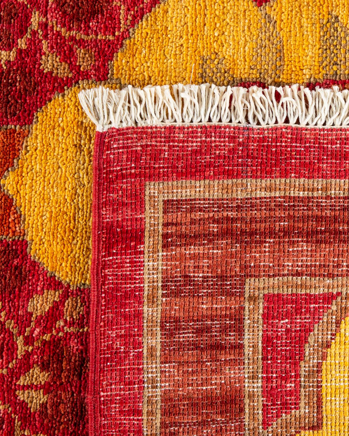 XXIe siècle et contemporain Rugs Contemporary Arts & Crafts en laine nouée à la main rouge en vente