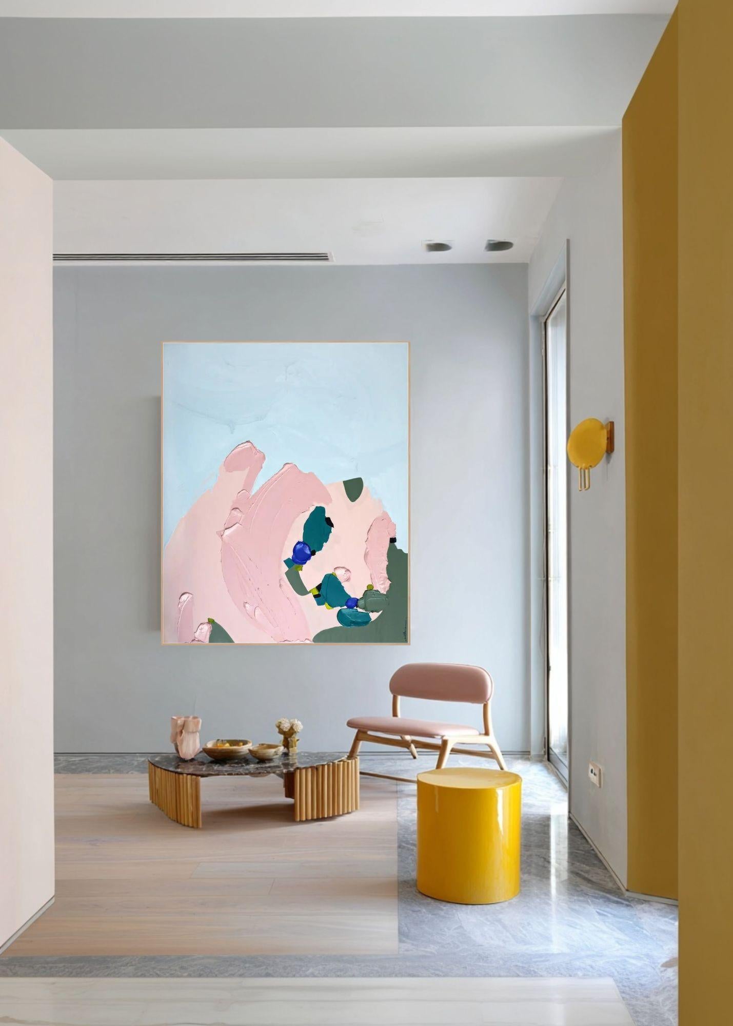 Kerry Armstrong ist eine in Melbourne lebende Autodidaktin des abstrakten Expressionismus, deren große, gefühlsbetonte Leinwände sehr persönliche Momente und unbewusste Eindrücke ihres Lebens widerspiegeln. Ursprünglich war sie Kundenbetreuerin in