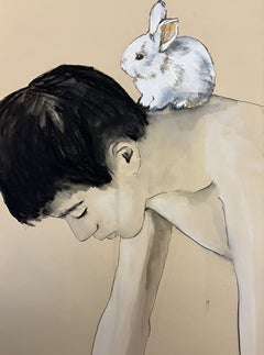 Œuvre d'art contemporain "Aquarelle #02" de Edi Dubien