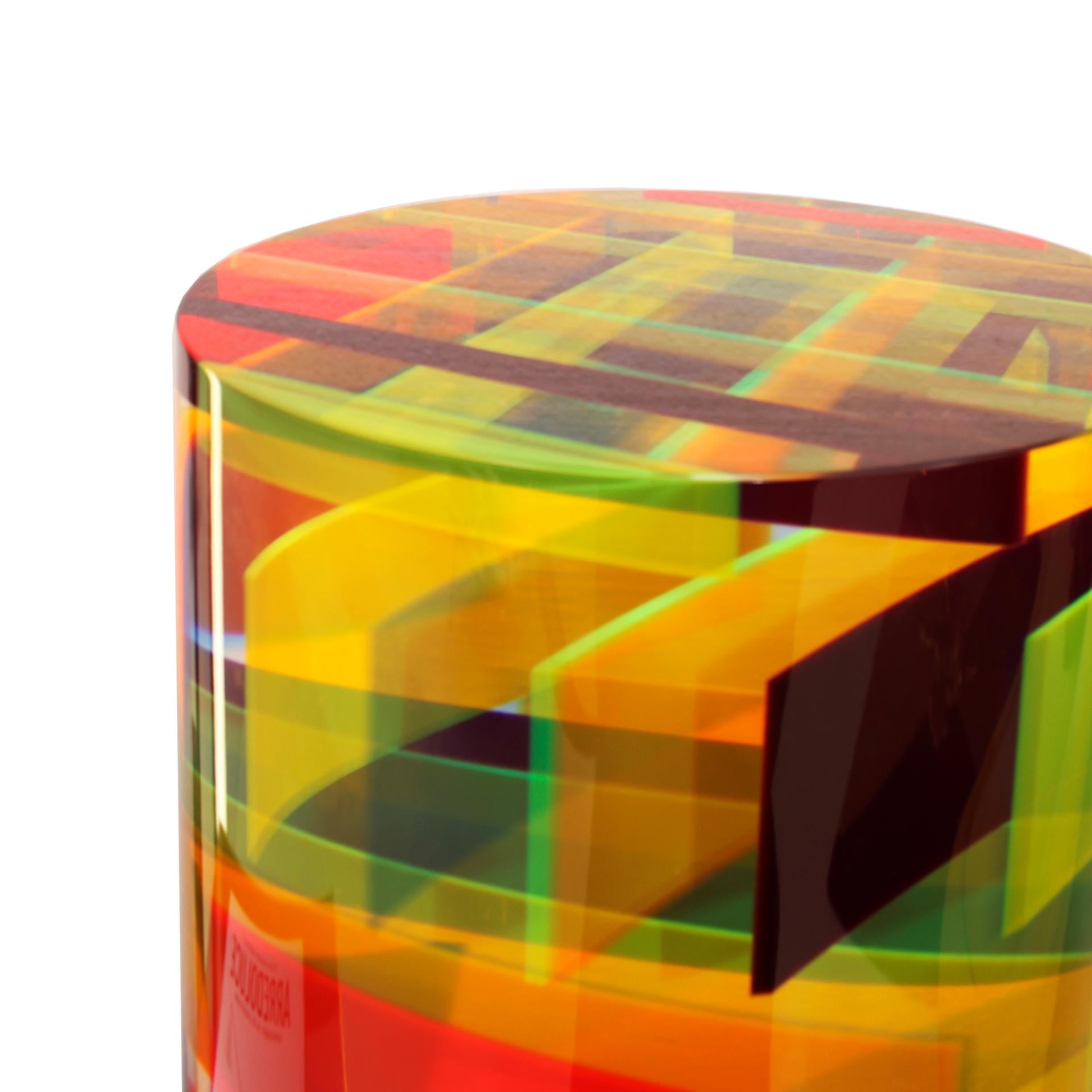 Contemporary Arty Mod Dna Italian Table Lamp Designed by Superego Studio For Sale 1