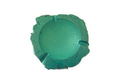 Contemporary Ashtray Made with Colored Resin