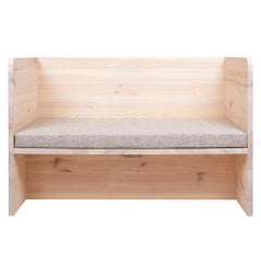 Frama Contemporary Minimal Design Wooden Atelier Couch with Éire Cushion